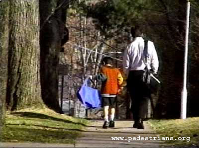 Photo - Walking to school, Bethesda, Maryland