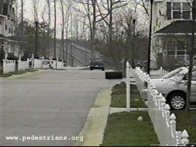 Picket fences, no sidewalks in a new subdivision 