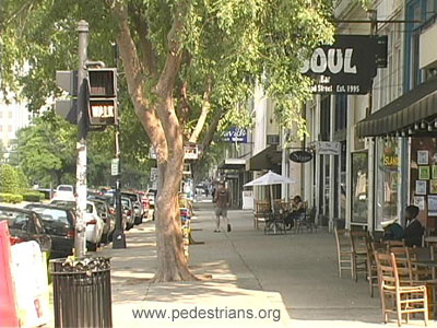 Sidewalk zones, Augusta